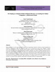 Research paper thumbnail of Developing an Adoption Model of Human Resource Accounting For Indian Companies: A Behavioural Study