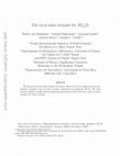 Research paper thumbnail of The Local Index Formula for SUq(2)