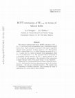 Research paper thumbnail of Rational conformal field theory extensions of W[sub 1+∞] in terms of bilocal fields