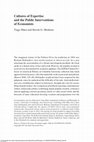 Research paper thumbnail of Cultures of Expertise and the Public Interventions of Economists