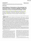 Research paper thumbnail of Rapid Adoption of Telemedicine in Rheumatology Care During the COVID ‐19 Pandemic Highlights Training and Supervision Concerns Among Rheumatology Trainees