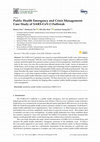 Research paper thumbnail of Public Health Emergency and Crisis Management: Case Study of SARS-CoV-2 Outbreak