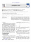 Research paper thumbnail of Temperature dependence of chemical and biophysical rate processes: Phenomenological approach to deviations from Arrhenius law
