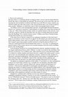 Research paper thumbnail of Transcending science: humane models of religious understanding