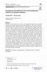 Research paper thumbnail of Development and validation of a five-level developmental model for new graduate employees