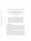 Research paper thumbnail of 1 CNOT on Polarization States of Coherent Light