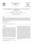 Research paper thumbnail of Screening dependence of the dynamical and structural properties of BKS silica