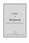 Research paper thumbnail of Critique of mohammad