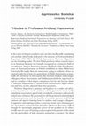 Research paper thumbnail of Reviews and Interviews / Contributors