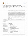 Research paper thumbnail of Additive Manufacturing of AlSi10Mg and Ti6Al4V Lightweight Alloys via Laser Powder Bed Fusion: A Review of Heat Treatments Effects