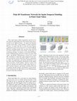 Research paper thumbnail of Point 4D Transformer Networks for Spatio-Temporal Modeling in Point Cloud Videos