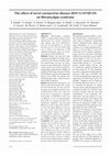 Research paper thumbnail of The effect of novel coronavirus disease-2019 (COVID-19) on fibromyalgia syndrome