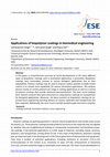 Research paper thumbnail of Applications of biopolymer coatings in biomedical engineering
