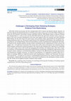 Research paper thumbnail of Challenges in Developing Urban Marketing Strategies: Evidence From Ekaterinburg