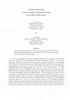 Research paper thumbnail of Canonical Observables versus the Algebra of Invariant Charges for the Open Nambu String