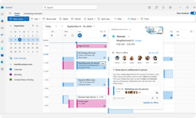  Teams Rooms calendar