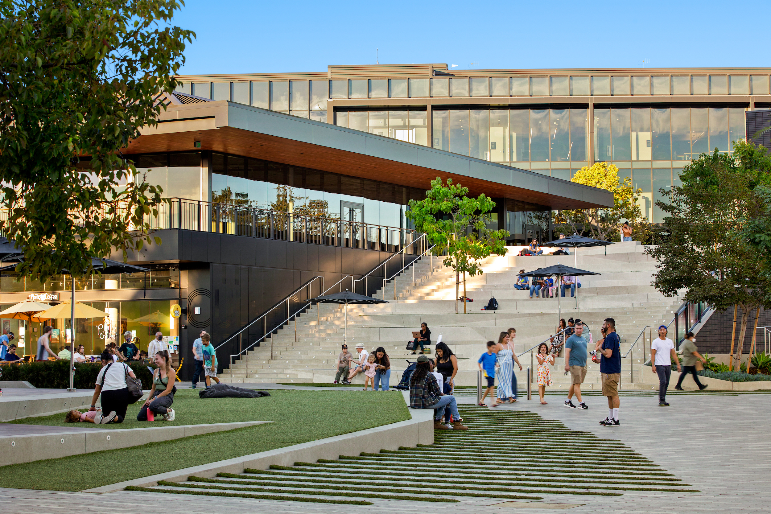 Culver Steps project designed by EYRC Architects.