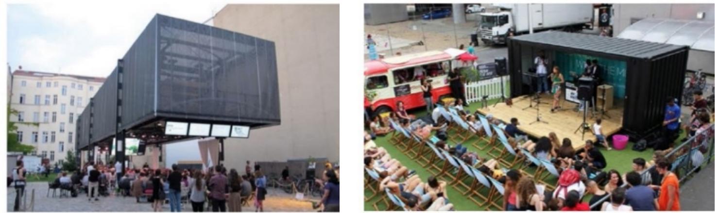 Figure 19: Public events in Smithfield square. Source: [23] . 