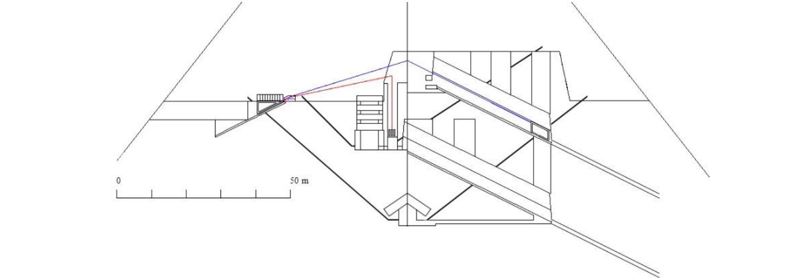 The platform is now loaded with the seventeen 2.5t blocks needed to rearm the counterweight and the motor
