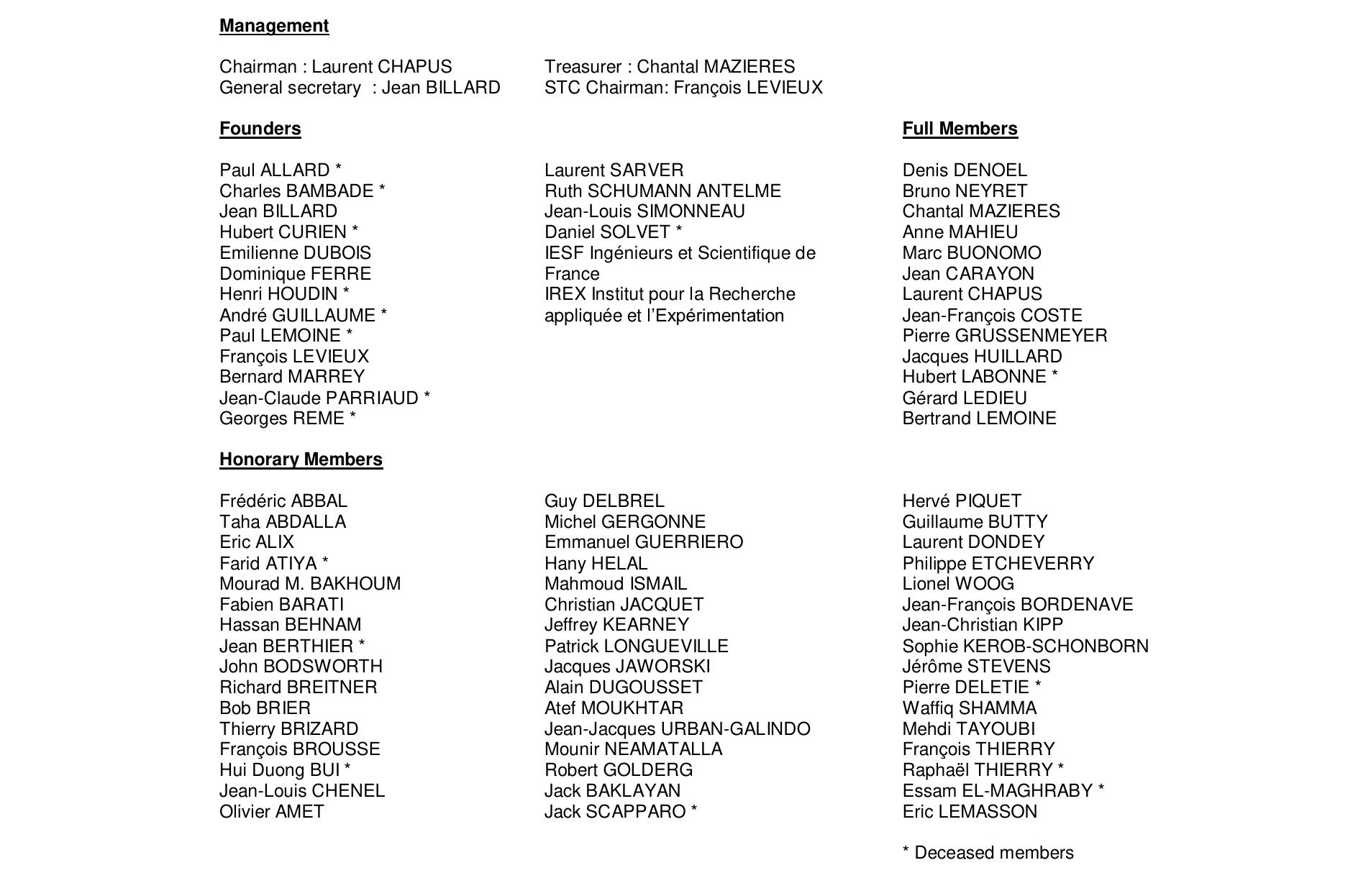Many THANKS also to the companies and people below who, by funding the ACGP through sponsorship, have contributed t
the development of my research on Khufu's pyramid since 2003.
