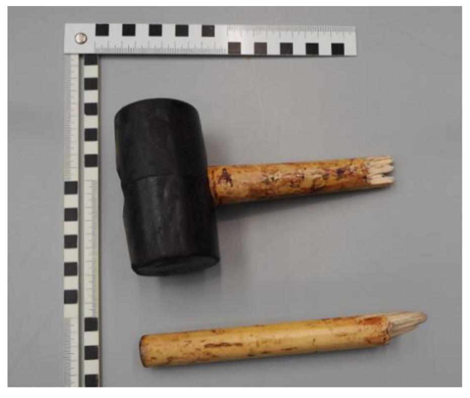 Fig. 1. Rubber mallet. 