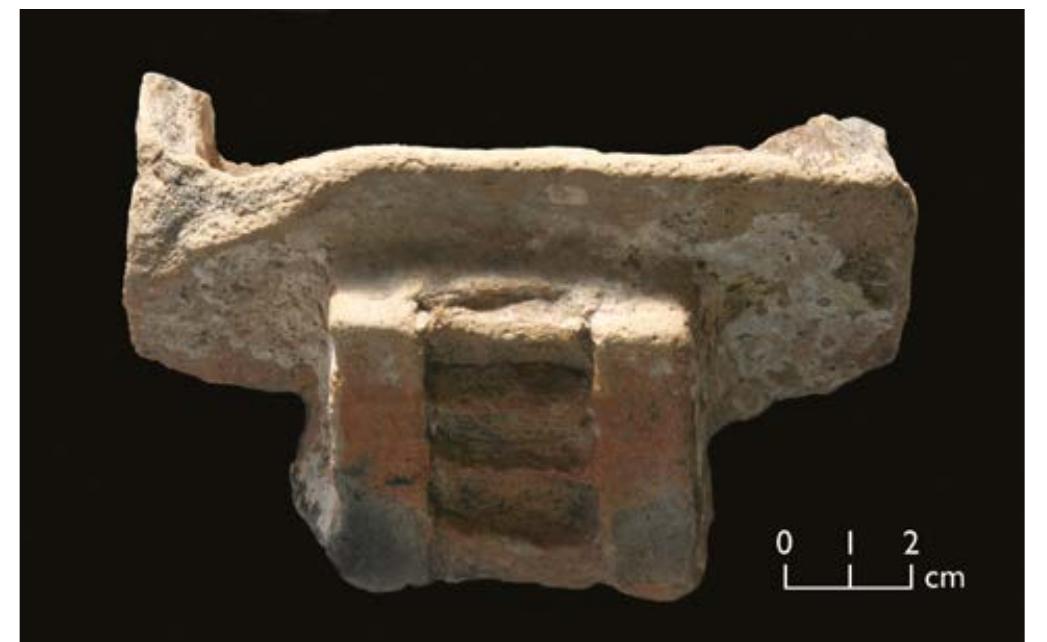 Figure 11 — Temple pyramid model (photograph by author). 