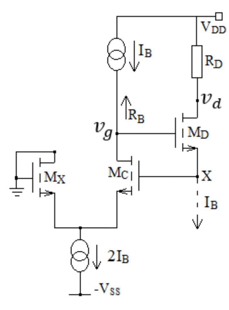 outline, in Fig.3.  circuit of Fig.2 by incorporating a voltage-offset scheme. The form adopted is shown, in 