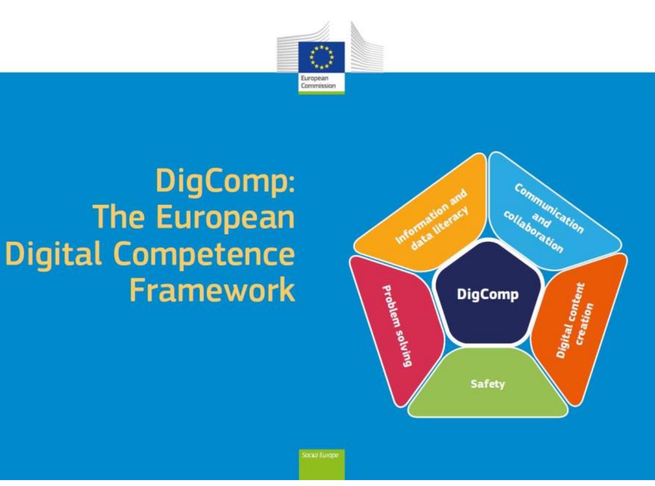 FIGURE 2. DigComp framework 