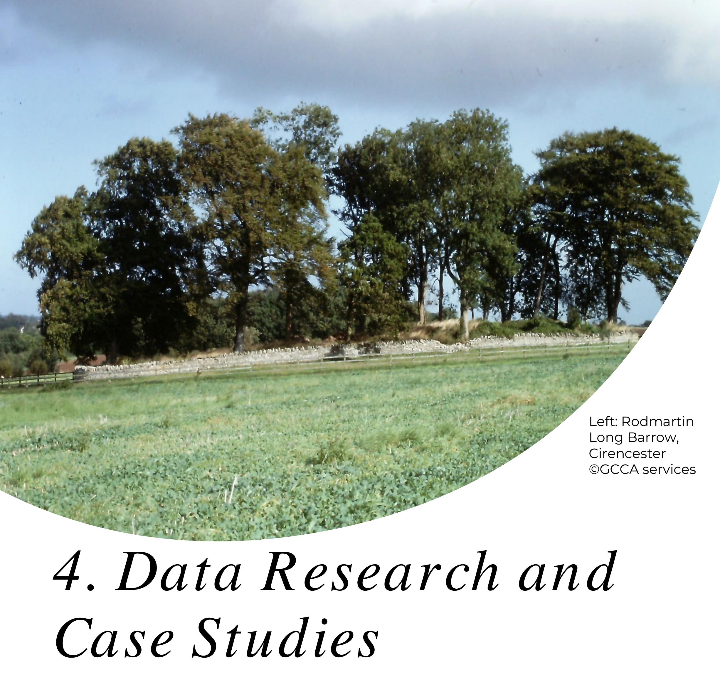 This section presents a high-level impact analysis of archaeological fieldwork projects in England, along with some comparative examples from Scotland, that have documented the interaction of tree roots and archaeology. Following on from the data collected above, together with the examples identified by the interviews and literature review, a range of more detailed case studies were selected to illustrate some of the main issues raised. 
