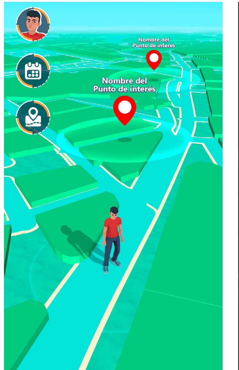 Fig. 14 - A snapshot from the application Heriverso GO. Image: JDM, GBL. Fig. 15 - From the main menu of the Heriverso GO app, many additional features are available. Image: JDM, GBL.