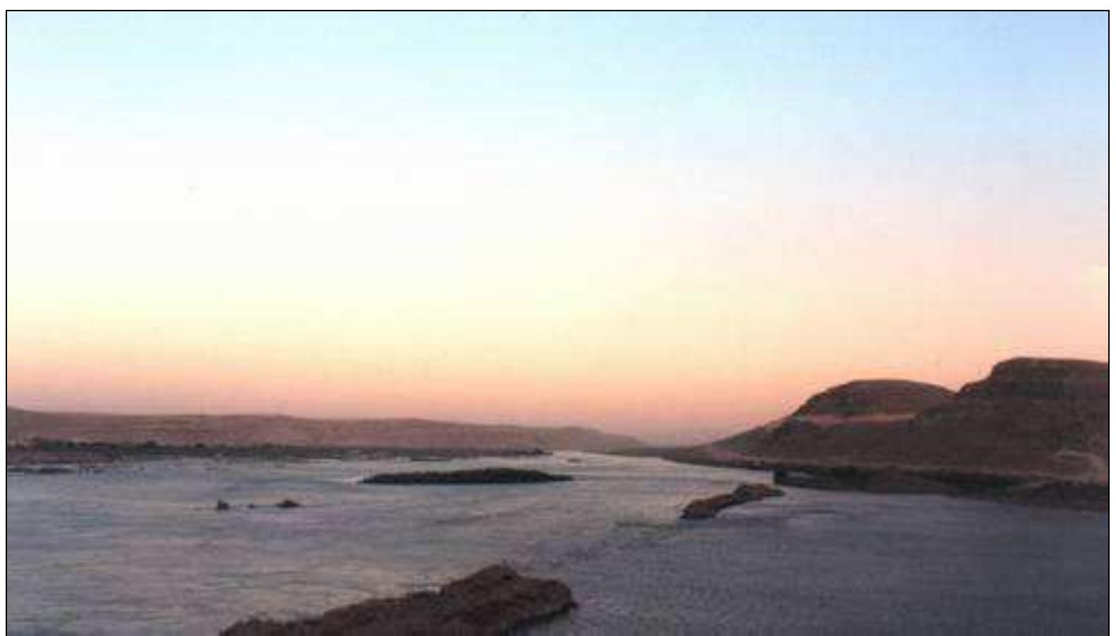 Figure 23. The Euphrates River along the western Jazira. 
