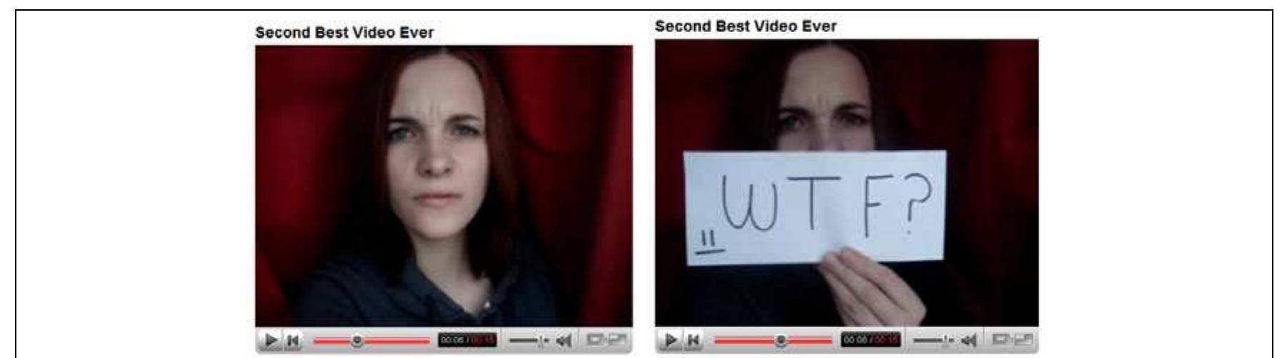 Fig. 61 Snapshot of a perplexed facial expression followed by a handwritten ‘WTF?’. 
