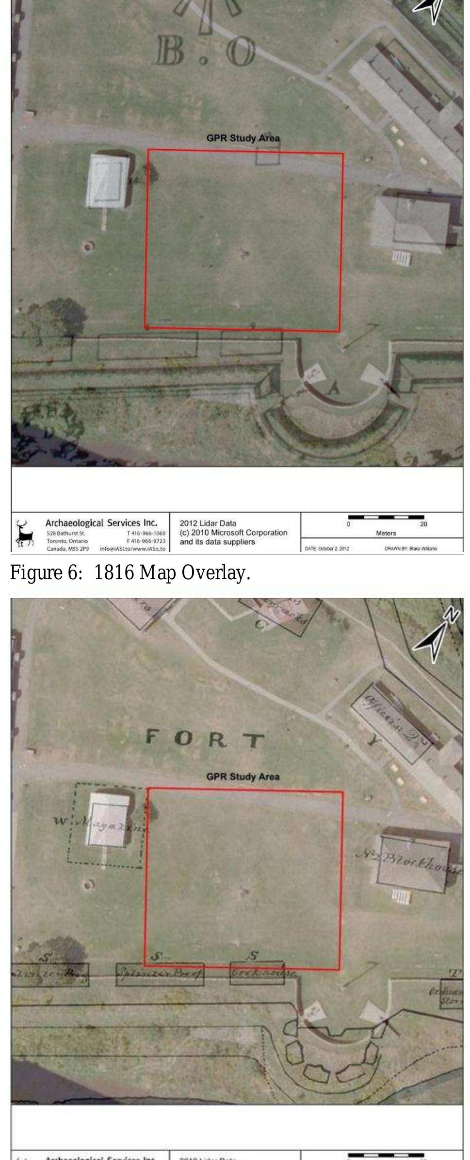 Figure 7: 1846 Map Overlay. 