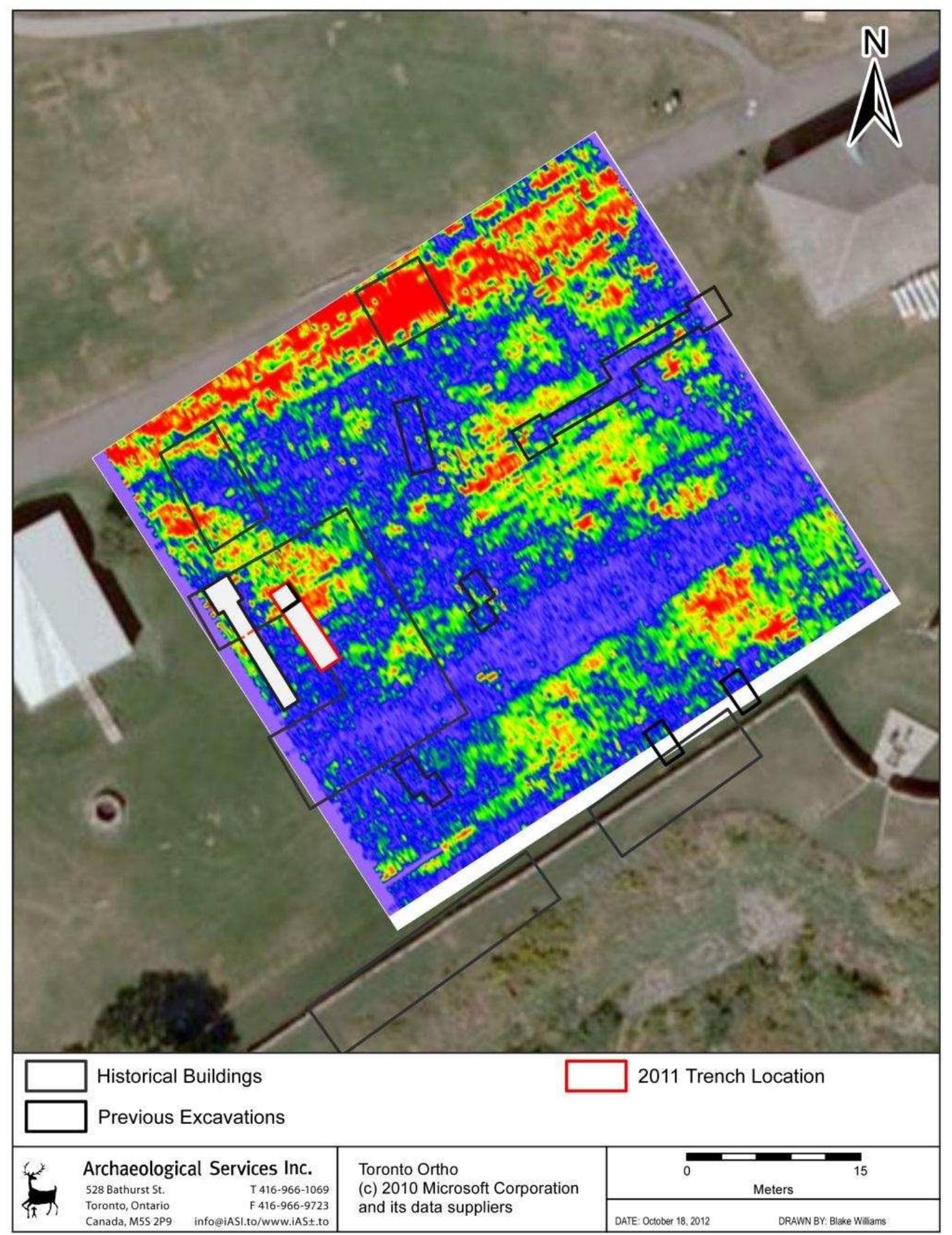 Figure 14: Final Results from the Fort Y ork GIS Project. 