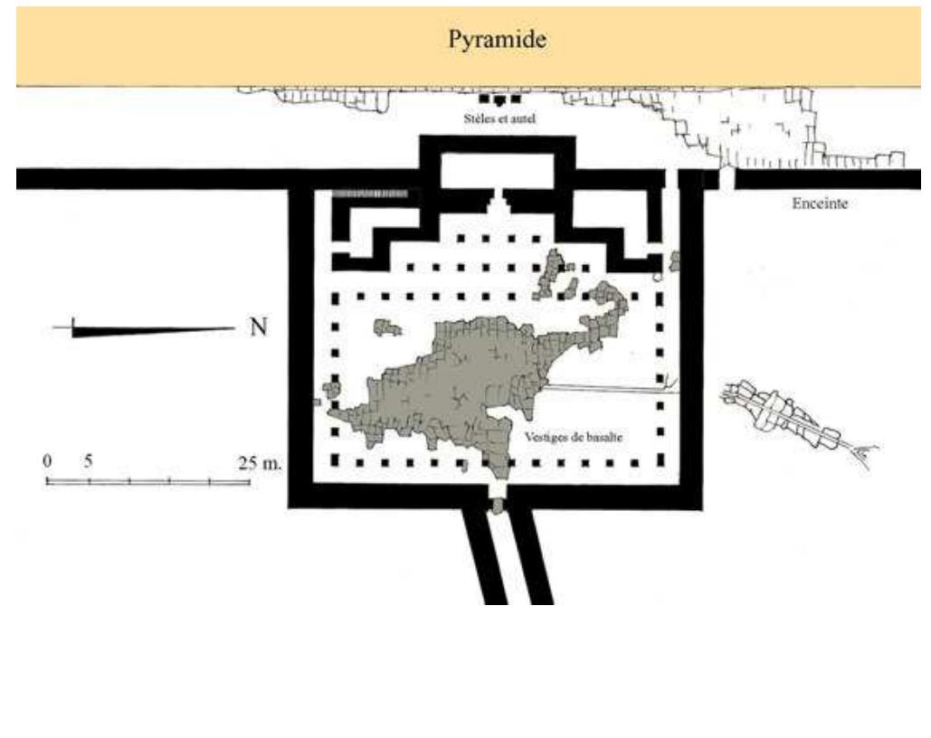 The interior architecture is very airy: this is “void” architecture and pre-dates the Temples of Khafre. 