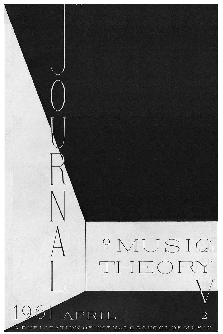 Figure 1a. JMT5/1 (1961). NB: the cover designation 5/2 is a mistake. Print colors: light blue and black, with blue-on-black and black-on-blue lettering 
