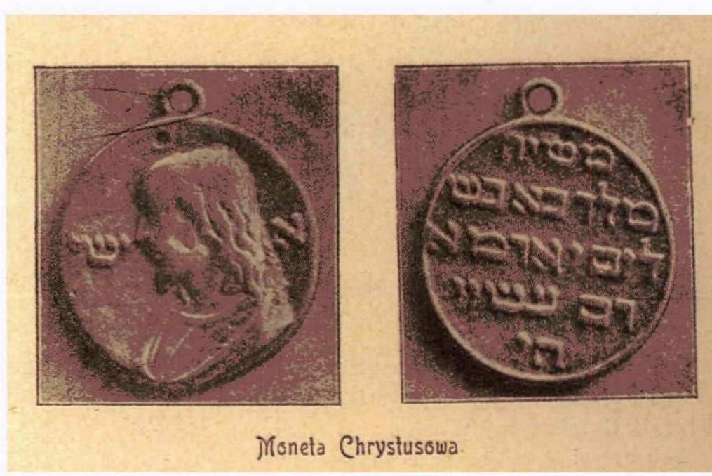 Fig. 12. Christ's coins, illustration from Wedrowiec, 1899, Library, National Museum, Warsaw 