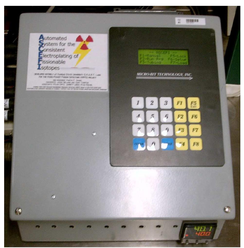 Figure 13: ASCEFI controller which monitors and controls all system components. 