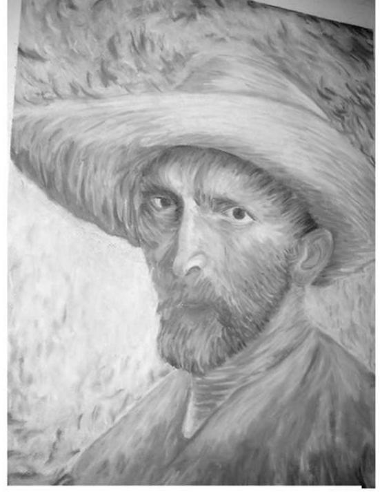 FIGURE 6 David Robinson, portrait of Van Gogh.