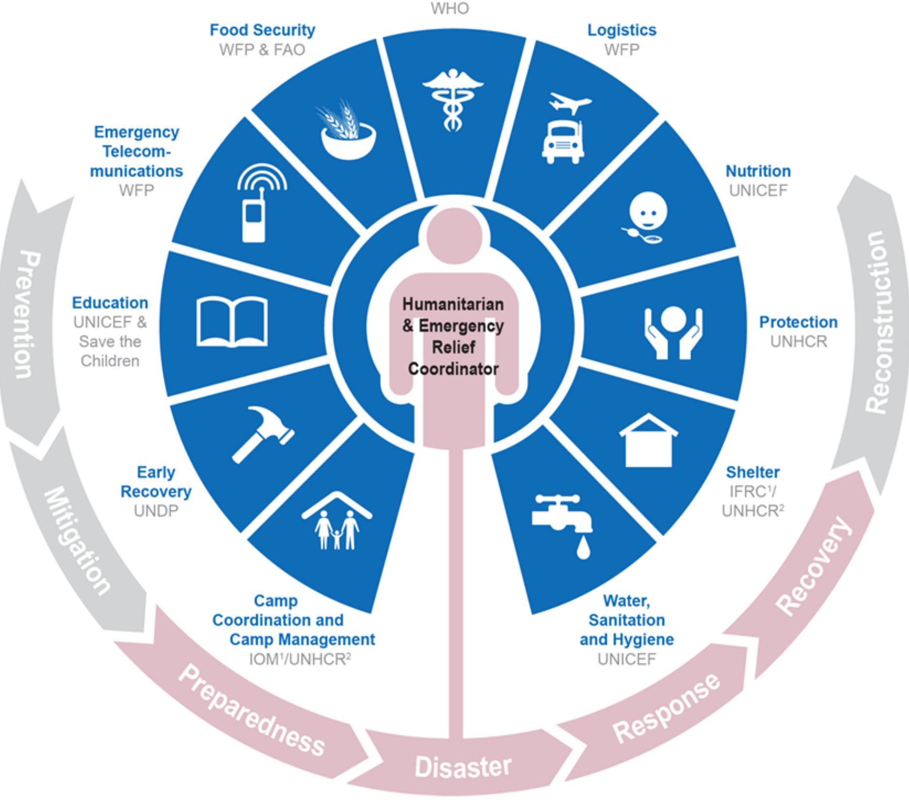 Humanitarian cluster system
