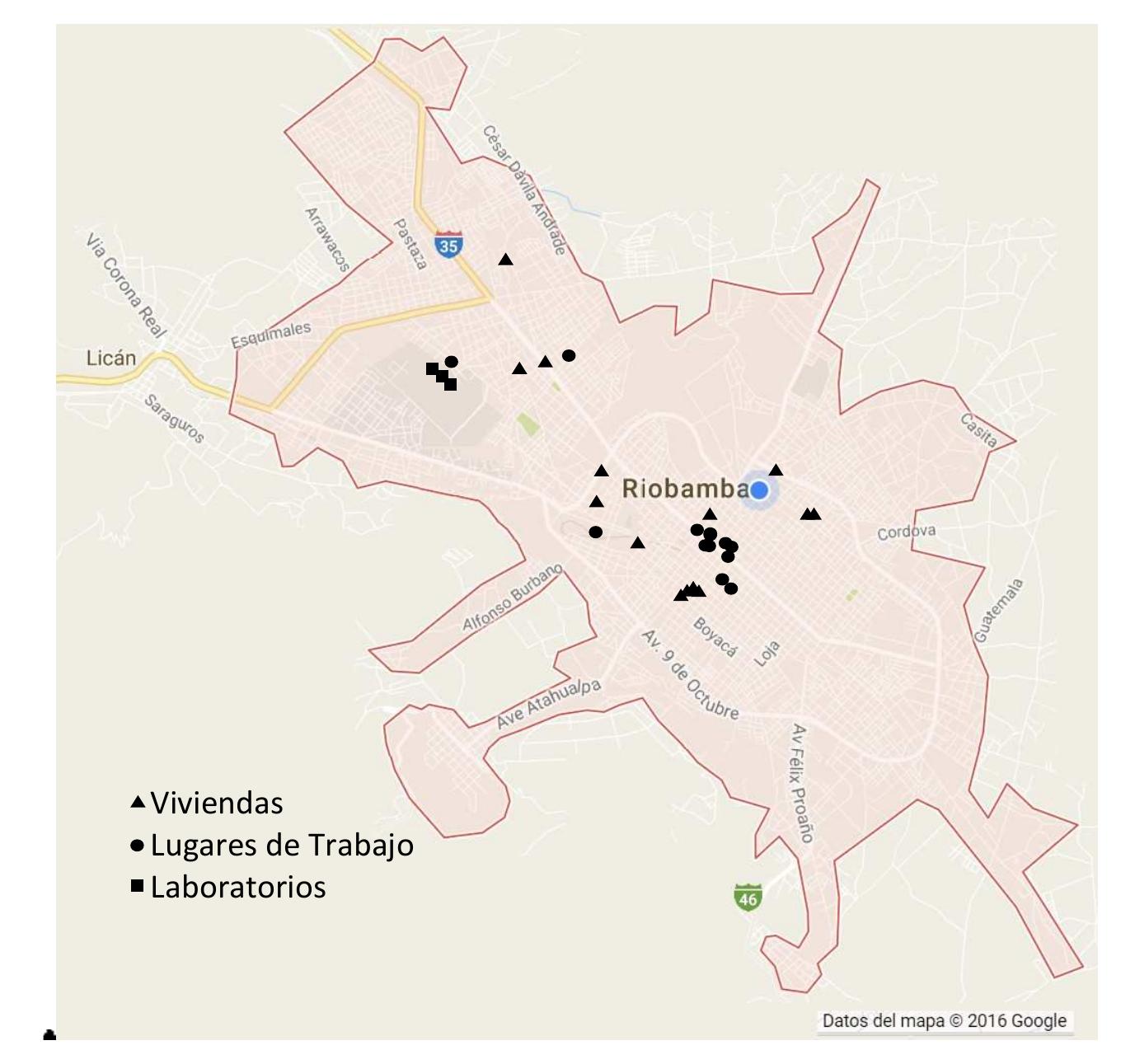 September 24 to 28", 2016. Tuxtla Gutiérrez, Chiapas. México.  Las Tablas 3, 4 y 5 muestran la concentracion de radon y la dosis anual recibida por 