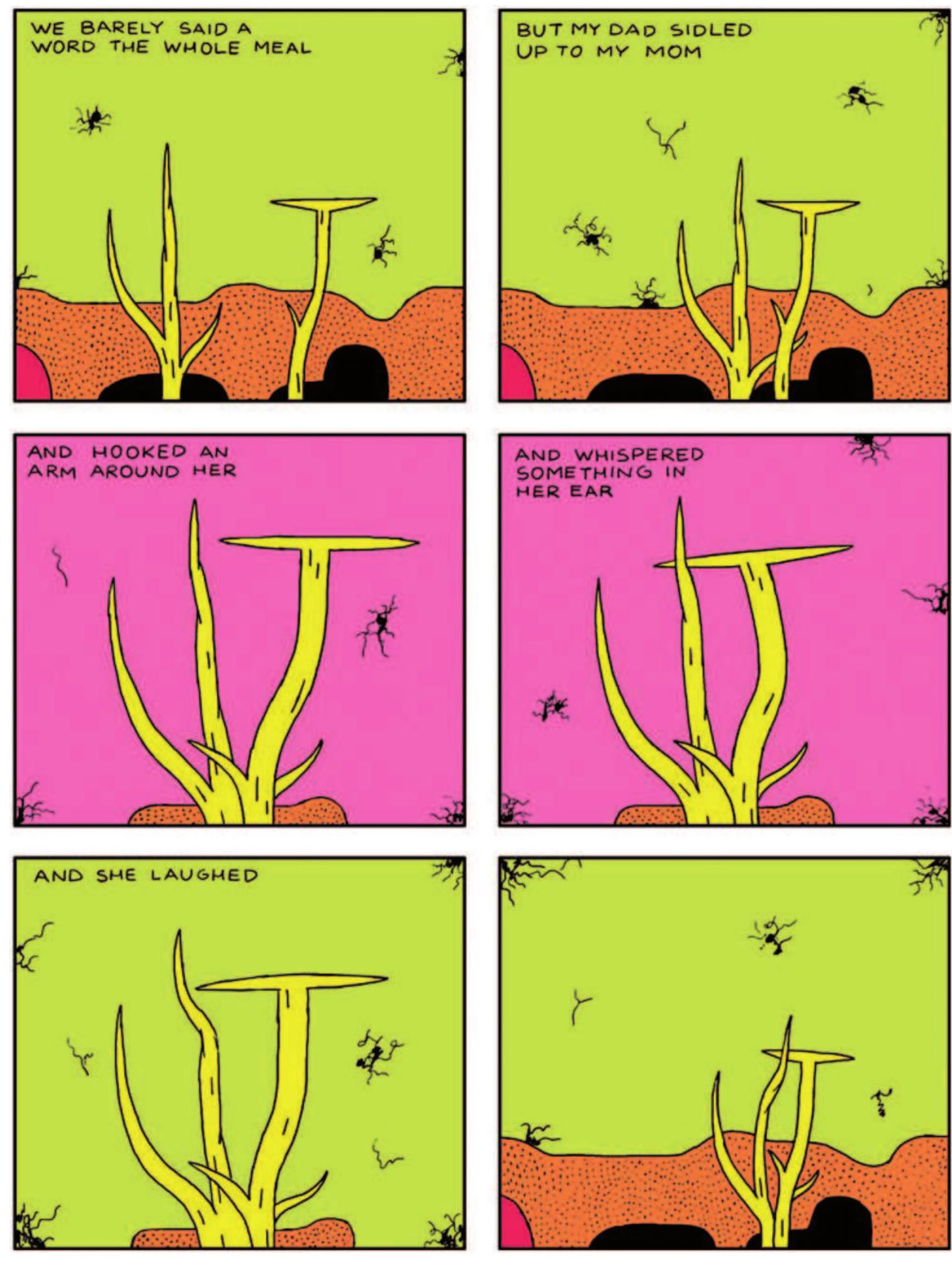 Figure 14. And she laughed. Reprinted with permission from Drawn and Quarterly.