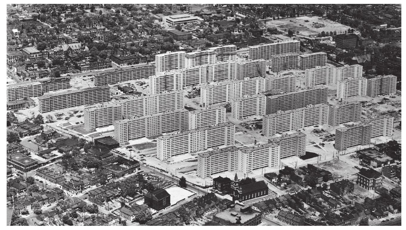 Pruitt Igoe, St. Louis, 1951* 