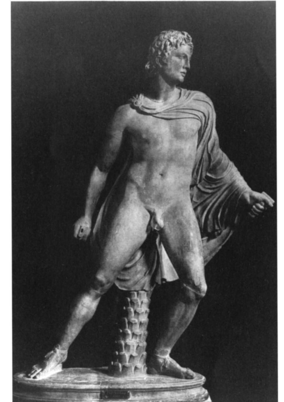 29. Wounded warrior (‘Farnese Gladiator), in its late nineteenth-century state, with head ?by Giambattista de’ Bianchi. Marble, ht. 191 cm. (Museo Nazionale, Naples, 6416,  reproduced from BRUNN and BRUCKMANN, no.332). 