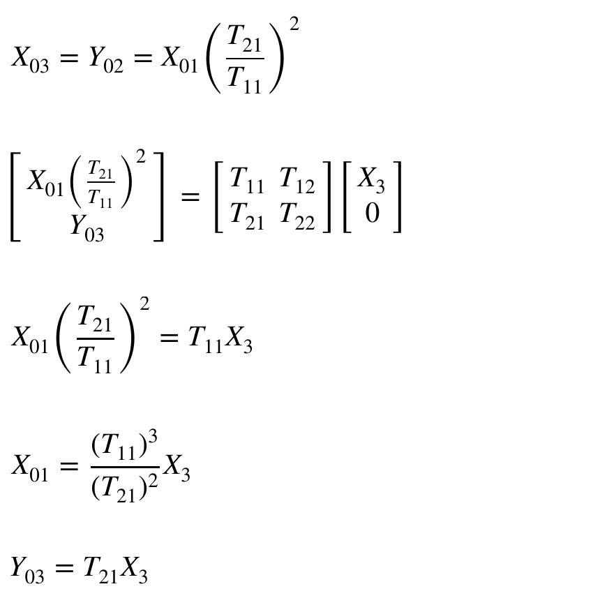 We can calculate the reflectivity, Rp;, for the third FBG  The output of second FBG, Xo, is equal to input Xo; of third FBG, where Xp; is the incident optical signal at third stage, Xp, is the reflected optical signal second stage and X, is the output optical signal third stage. In this case: 