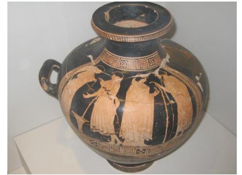 Fig-15: Wine of Maron, hydria, Museum of Edirme, Turkey. Author’s photo. 