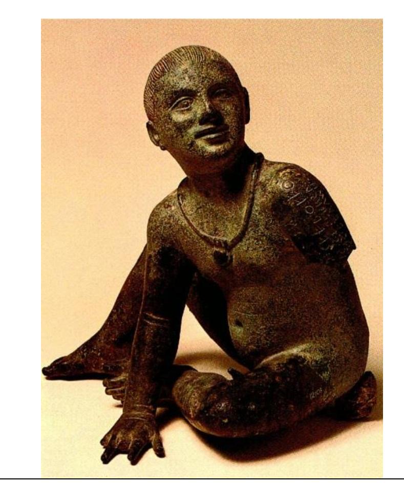 Fig-27: Tages, Etruscan bronze, Vatican museum.  SexuS Journal www.sexusjournal.com | Winter-2019 | Volume: 04 | Issue: 11 | Pages:991-1034 coo Ruck C, Haoma-Greek Mysteries °c° ISSN 2536-5185 (w  