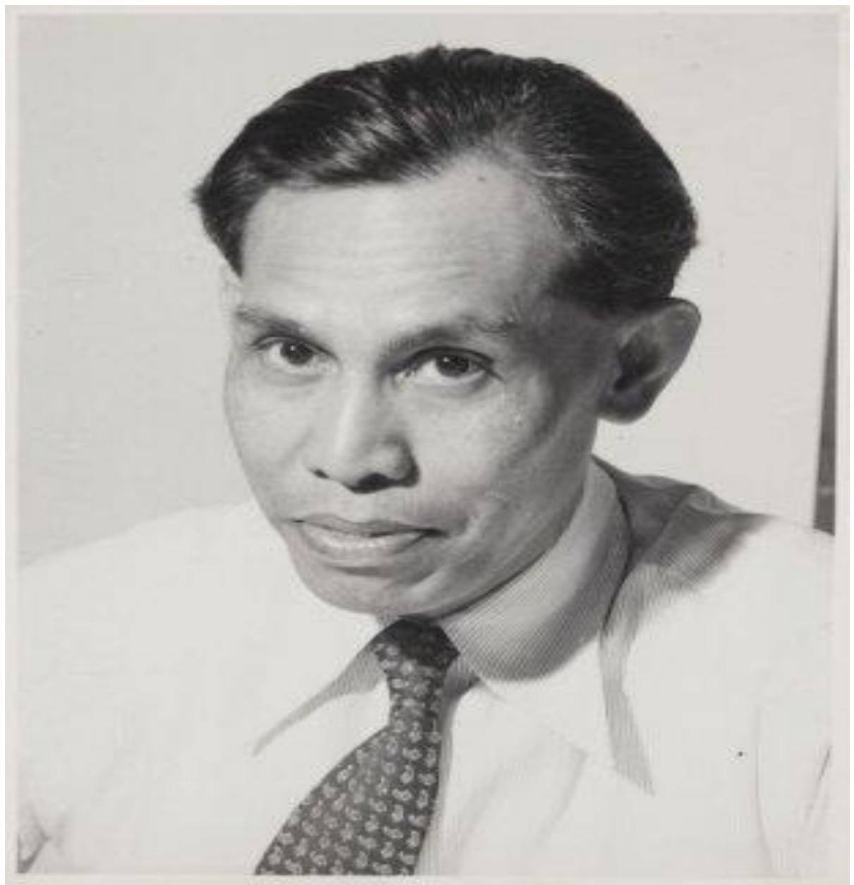 Johannes Leimena: Indonesia’s Minister of Health (1950). Source: KITLV Digital Image Library Image Code 41408.