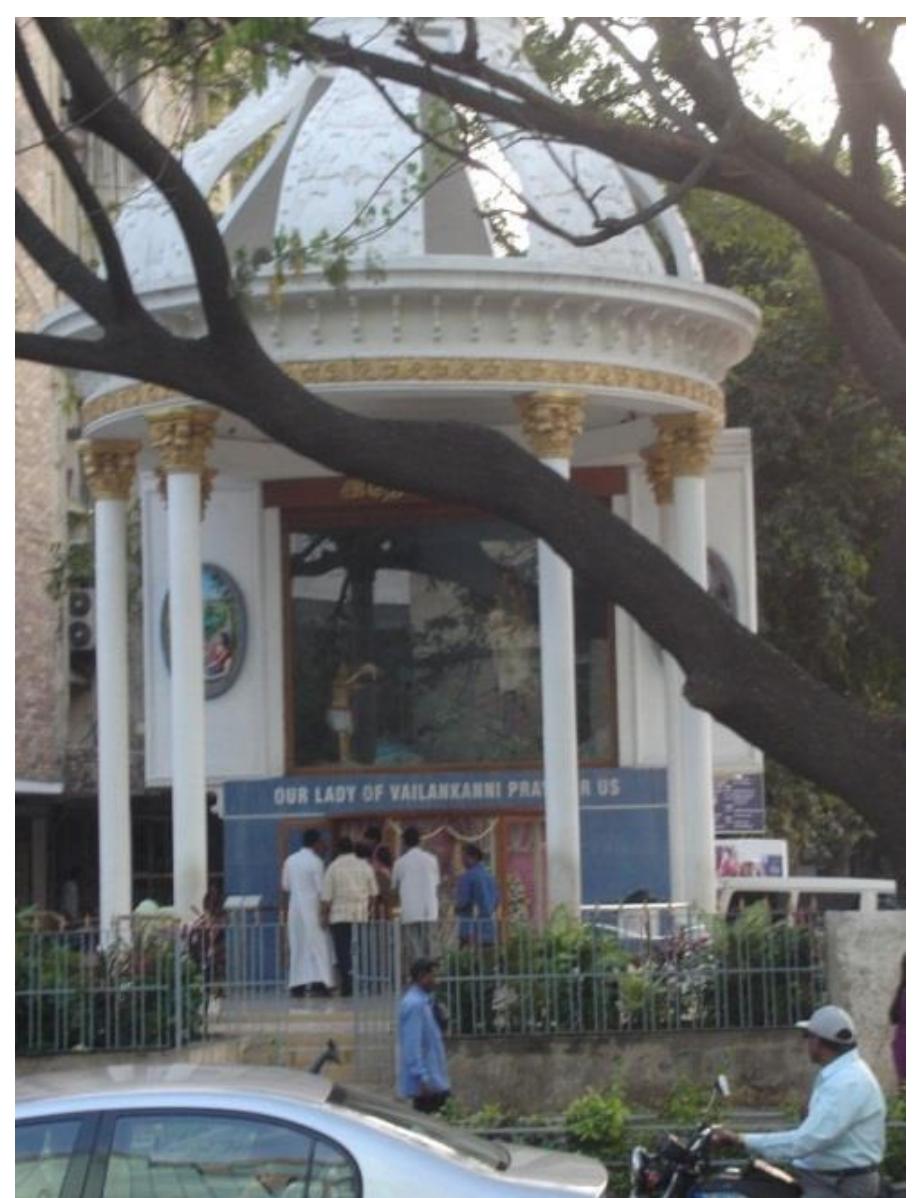 Figure 5.20. Our Lady of Vailankanni “grotto” at St. Teresa’s Church. 