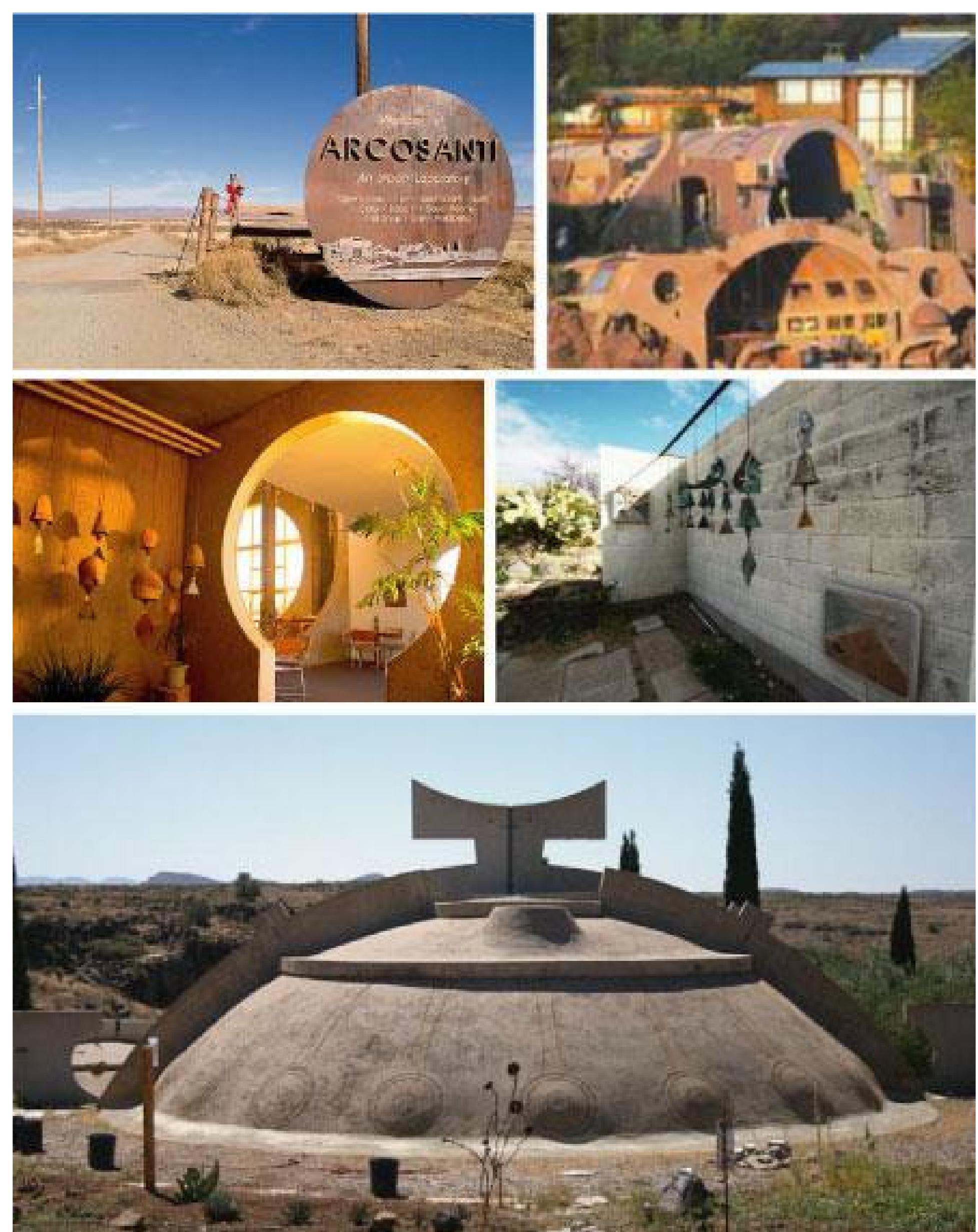Figure 16: Arcosanti, 1977 to present, Arizona, Paolo Soleri 
